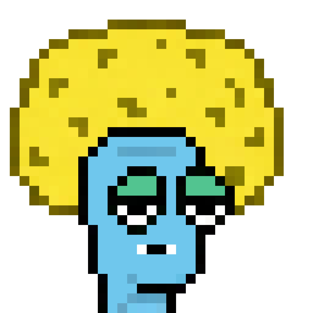 Pixel Alien specimen